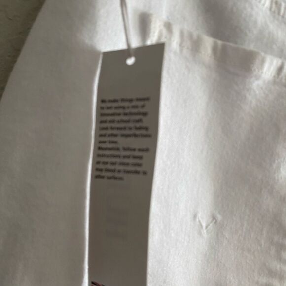 Hudson Jeans NEW Women's White Jolene High-rise Wide-leg Cuffed Jeans Size 29 - Picture 8 of 12